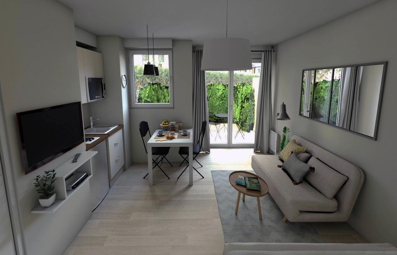 Апартаменты Studio Premium Toulouse Basso Cambo Meteo France Экстерьер фото
