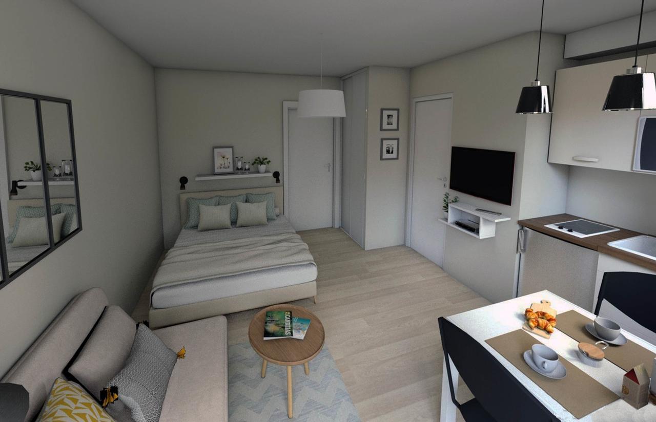 Апартаменты Studio Premium Toulouse Basso Cambo Meteo France Экстерьер фото